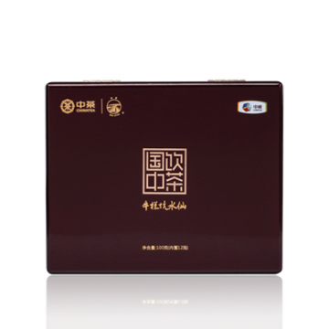 2018年海堤茶叶 国饮中茶系列 CT3180牛栏坑水仙 武夷山正岩茶 100克/盒