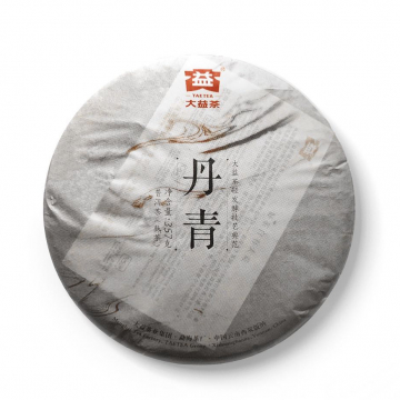 2013年大益 丹青熟茶 357克七子饼 轻发酵