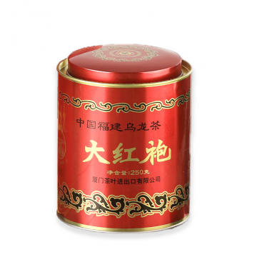 中茶海堤牌 大红袍 浓香型罐装 250克 岩茶乌龙茶  AT1033