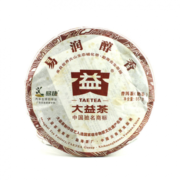 2012年大益 易润醇香 357克熟茶七子饼