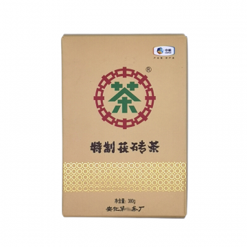 2019年中茶 安化黑茶 特制茯茶砖 380g/砖