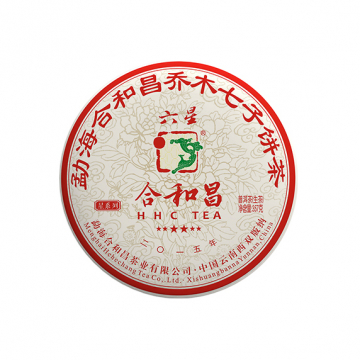 2015年合和昌 六星 生茶 357克 古树茶 标杆生茶