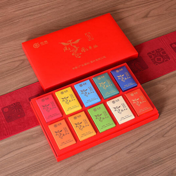 中茶牌 凤凰单丛茶 十大香型礼盒（红色）GT100