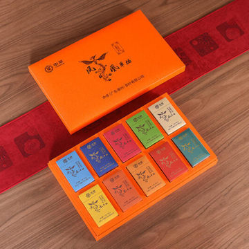 中茶牌 凤凰单丛茶 十大香型礼盒（橙色）GT100A