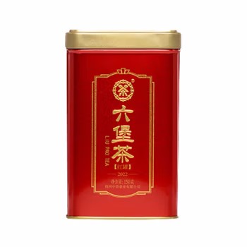 2022年中茶六堡茶 红罐 2019年陈化一级窖藏散茶 150g/罐