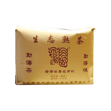 2017年今大福茶业 生态熟茶散茶 2500克袋装